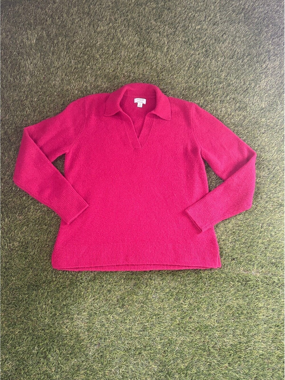 Vintage J.Crew 2000s Pink Sweater, Women’s Small
